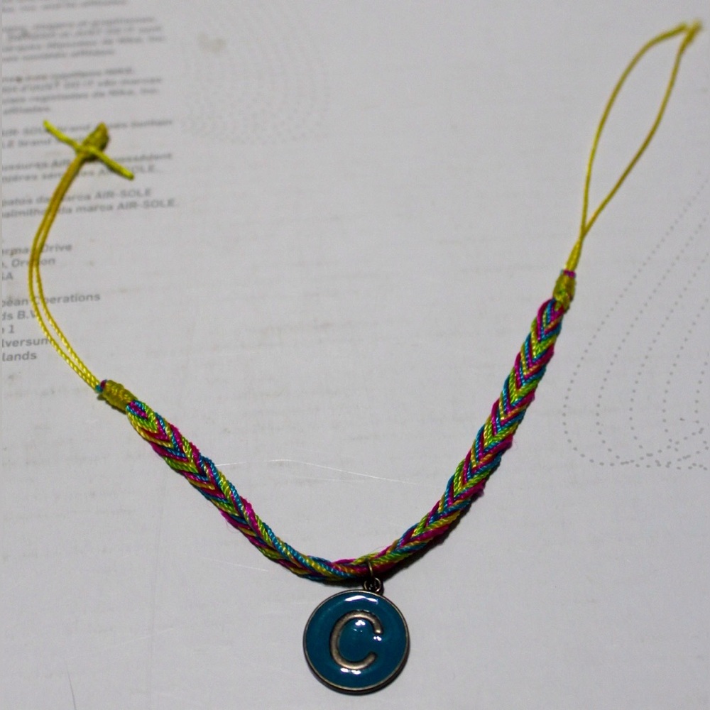 Women’s Initial ‘C’ Bracelet